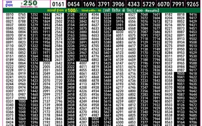 Rajshree 50 Shani Weekly Lottery 7.30pm Result 21 March 2026