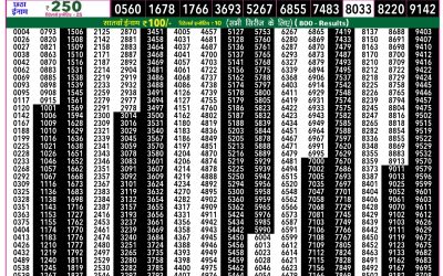 Rajshree 50 Shani Weekly Lottery 7.30pm Result 07 March 2026