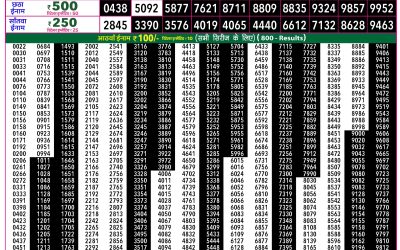 Rajshree 50 Budh Weekly Lottery 7:30pm Result 08 April 2026