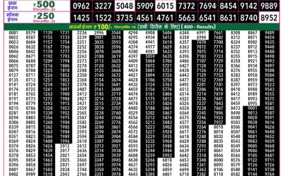 Rajshree 50 Shani Weekly Lottery 7.30pm Result 18 April 2026