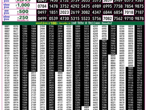 Rajshree Lottery Result Today
