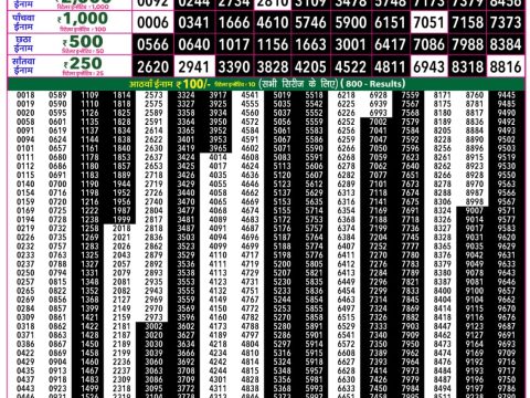 Rajshree Lottery Result Today