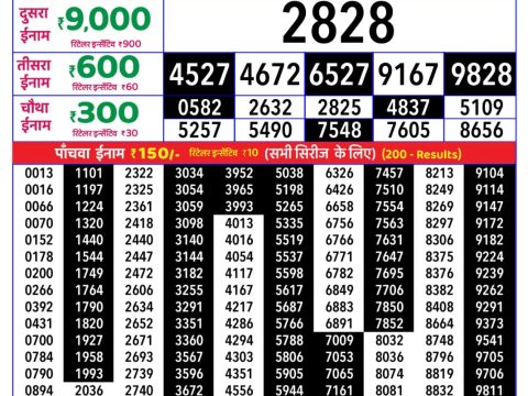 Rajshree Lottery Result Today