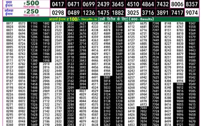 Rajshree 50 Shani Weekly Lottery 7.30pm Result 11 April 2026