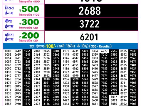 Rajshree Night Shani Weekly Lottery 9pm Result 09 May 2026 Rajshree Lottery Result Today
