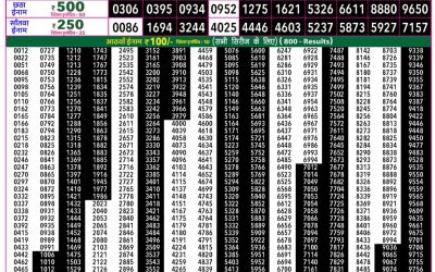 Rajshree 50 Shani Weekly Lottery 7.30pm Result 02 May 2026