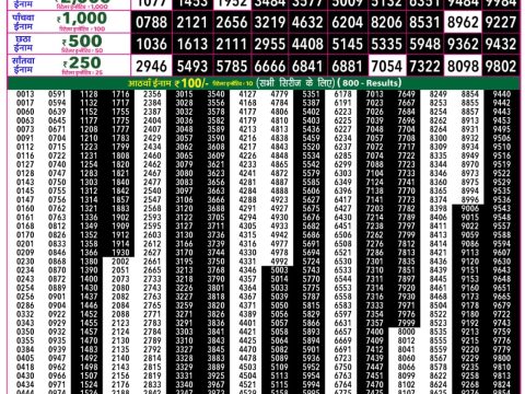 Rajshree Lottery Result Today