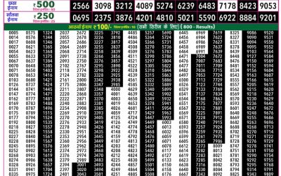 Rajshree 50 Shani Weekly Lottery 7:30pm Result 16 May 2026