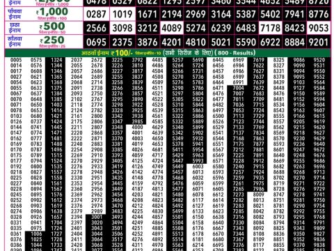 Rajshree Lottery Result Today