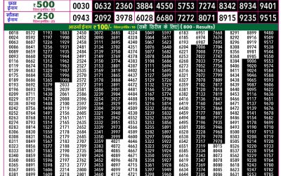 Rajshree 50 Mangal Weekly Lottery 7.30pm Result 19 May 2026