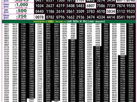 Rajshree 50 Ravi Weekly Lottery 7:30pm Result 14 June 2026 Rajshree Lottery Result Today