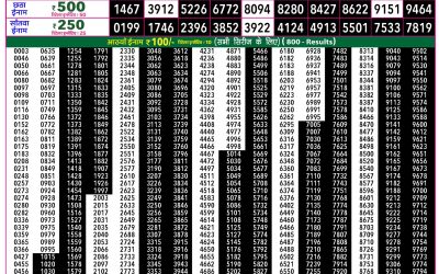 Rajshree 50 Budh Weekly Lottery 7:30pm Result 17 June 2026