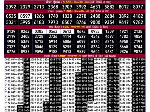 Rajshree 100 Monthly Lottery Result 2 July 2026 Rajshree Lottery Result Today