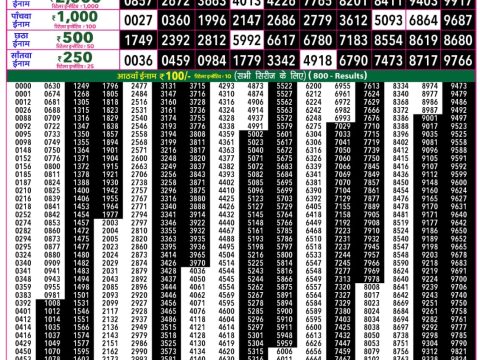 Rajshree Lottery Result Today