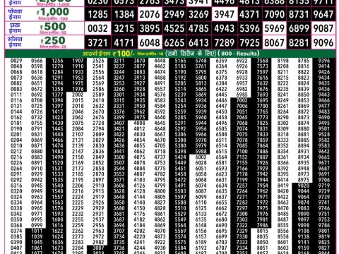 Rajshree Lottery Result Today