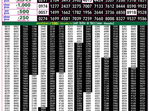 Rajshree Lottery Result Today