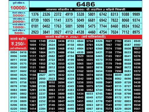 Rajshree Lottery Result Today