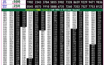 Everest Lottery Result Today Rajshree 50 Som Weekly Lottery 7:30pm Result 03 August 2026