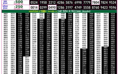 Everest Lottery Result Today Rajshree 50 Budh Weekly Lottery 7:30pm Result 05 August 2026