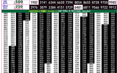 Everest Lottery Result Today Rajshree 50 Som Weekly Lottery 7:30pm Result 10 August 2026