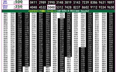 Everest Lottery Result Today Rajshree 50 Budh Weekly Lottery 7:30pm Result 12 August 2026