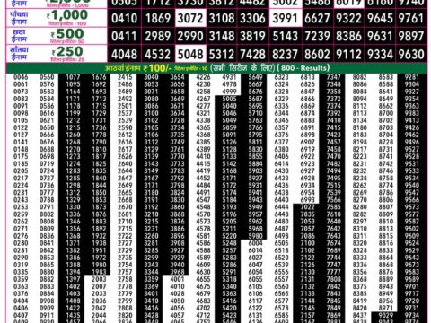 Rajshree 50 Budh Weekly Lottery 7:30pm Result 12 August 2026 Rajshree Lottery Result Today