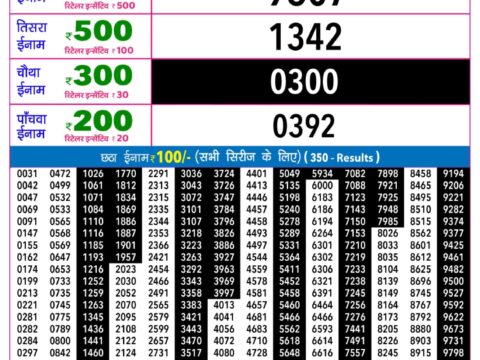 Rajshree Night Budh Weekly Lottery 9pm Result 12 August 2026 Rajshree Lottery Result Today