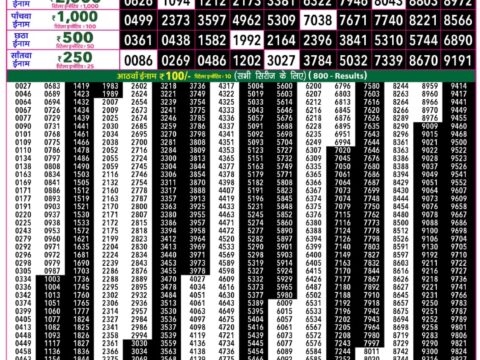 Rajshree 50 Shani Weekly Lottery 7:30pm Result 22 August 2026 Rajshree Lottery Result Today
