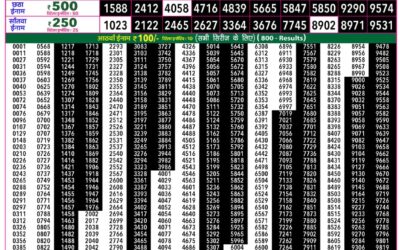 Everest Lottery Result Today Rajshree 50 Budh Weekly Lottery 7:30pm Result 26 August 2026