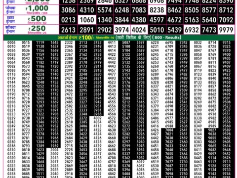 Rajshree Lottery Result Today