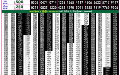 Rajshree 50 Shani Weekly Lottery 7:30pm Result 12 September 2026