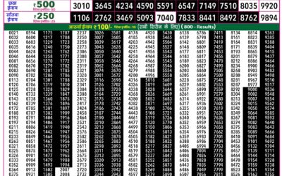 Everest Lottery Result Today Rajshree 50 Mangal Weekly Lottery 7.30pm Result 08 September 2026