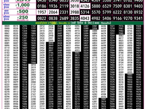 Rajshree 50 Shani Weekly Lottery 7:30pm Result 05 September 2026 Rajshree Lottery Result Today