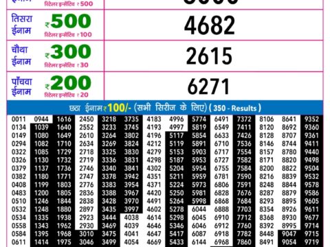 Rajshree Night Shani Weekly Lottery 9pm Result 12 September 2026 Rajshree Lottery Result Today