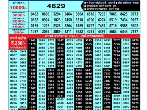 Rajshree Lottery Result Today