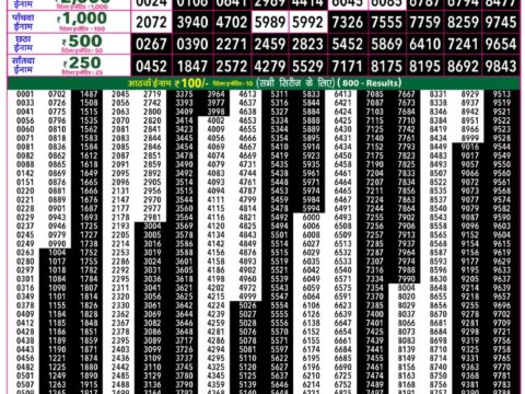 Rajshree 50 Budh Weekly Lottery 7:30pm Result 16 September 2026 Rajshree Lottery Result Today