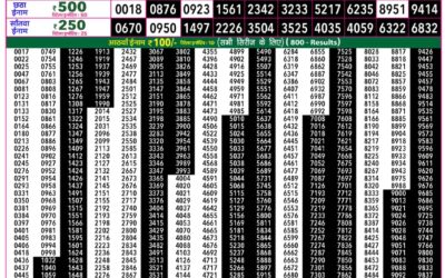 Everest Lottery Result Today Rajshree 50 Mangal Weekly Lottery 7.30pm Result 22 September 2026
