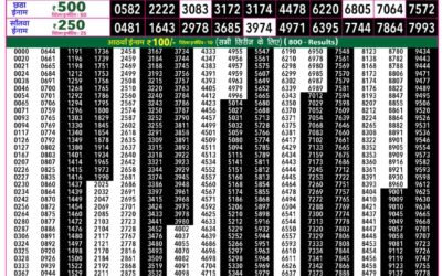 Rajshree 50 Shani Weekly Lottery 7:30pm Result 26 September 2026
