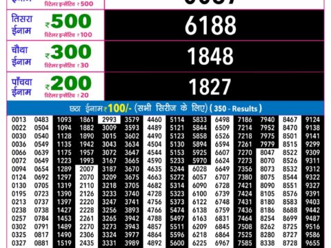 Rajshree Night Shani Weekly Lottery 9pm Result 26 September 2026 Rajshree Lottery Result Today