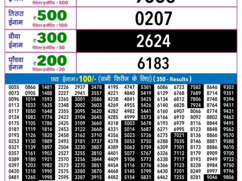 Rajshree Night Budh Weekly Lottery 9pm Result 09 September 2026 Rajshree Lottery Result Today