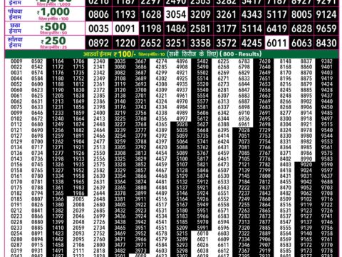 Rajshree Lottery Result Today