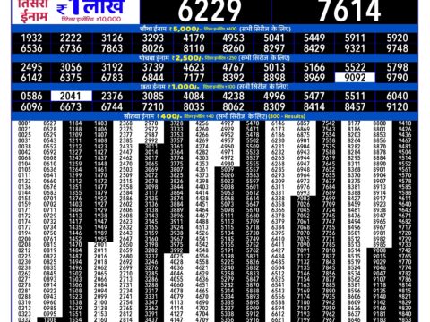 Rajshree Lottery Result Today