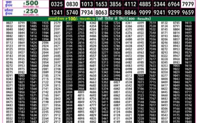 Rajshree 50 Shani Weekly Lottery 7:30pm Result 03 October 2026