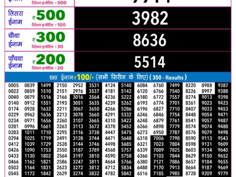 Rajshree Night Shani Weekly Lottery 9pm Result 03 October 2026 Rajshree Lottery Result Today