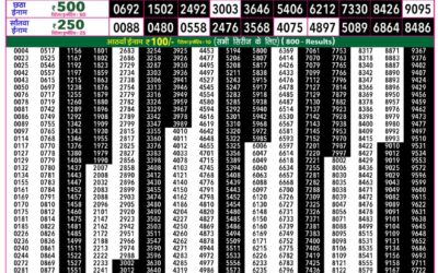 Rajshree 50 Budh Weekly Lottery 7:30pm Result 07 October 2026