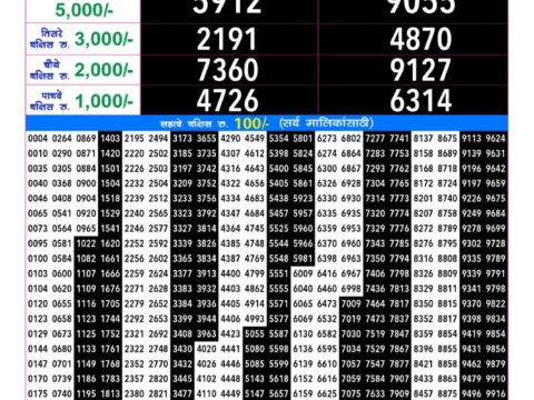 Rajshree Lottery Result Today
