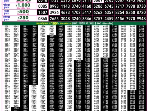 Rajshree 50 Shani Weekly Lottery 7:30pm Result 31 October 2026 Rajshree Lottery Result Today